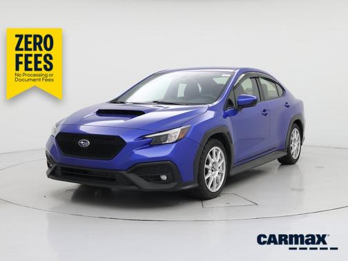 Blue 2022 Subaru WRX Premium