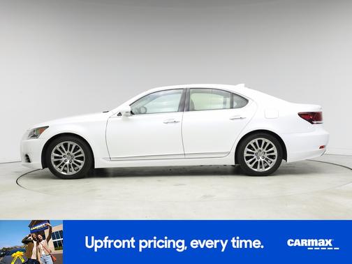 White 2015 Lexus LS 460