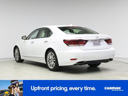 White 2015 Lexus LS 460