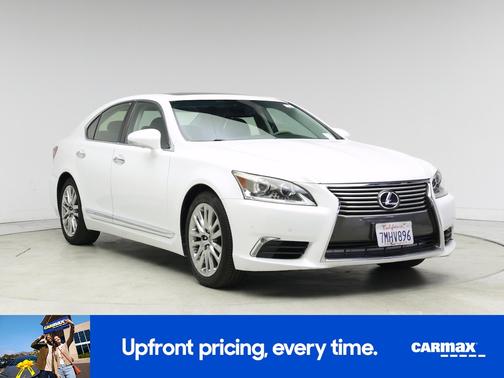 White 2015 Lexus LS 460