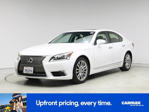 White 2015 Lexus LS 460