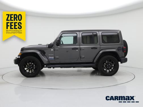 Gray 2021 Jeep Wrangler Unlimited 4xe Unlimited Sahara