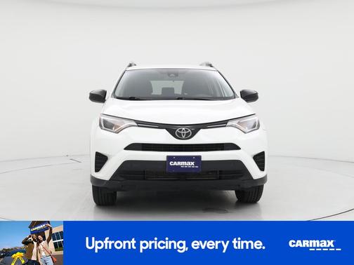 White 2017 Toyota RAV4 LE
