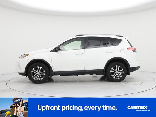 White 2017 Toyota RAV4 LE