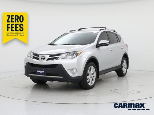 Silver 2014 Toyota RAV4 Limited