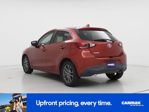 Red 2020 Toyota Yaris LE