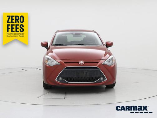 Red 2020 Toyota Yaris LE