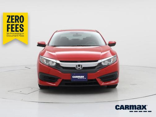 Red 2018 Honda Civic EX