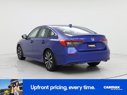 Blue 2023 Honda Civic EX