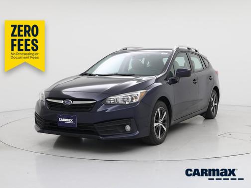 Blue 2021 Subaru Impreza Premium