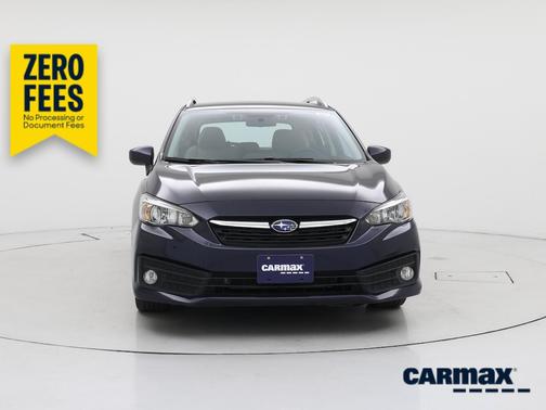 Blue 2021 Subaru Impreza Premium