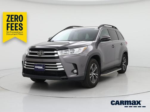Gray 2019 Toyota Highlander LE Plus
