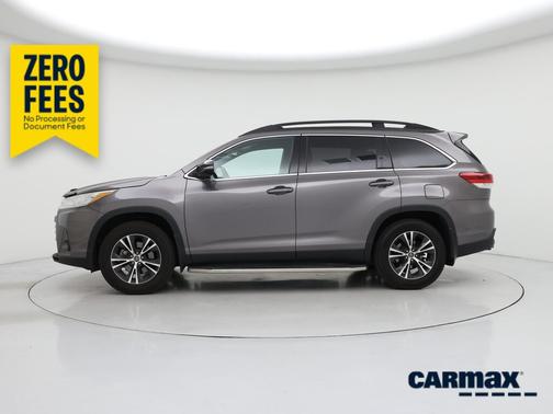 Gray 2019 Toyota Highlander LE Plus