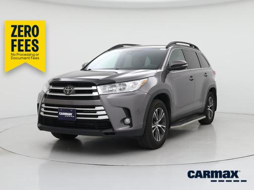 Gray 2019 Toyota Highlander LE Plus