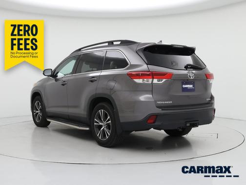 Gray 2019 Toyota Highlander LE Plus