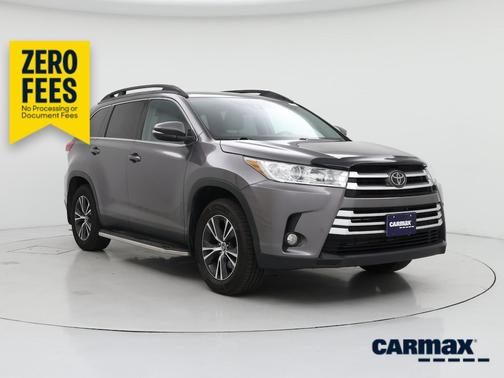 Gray 2019 Toyota Highlander LE Plus