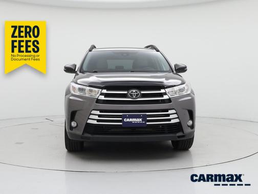 Gray 2019 Toyota Highlander LE Plus