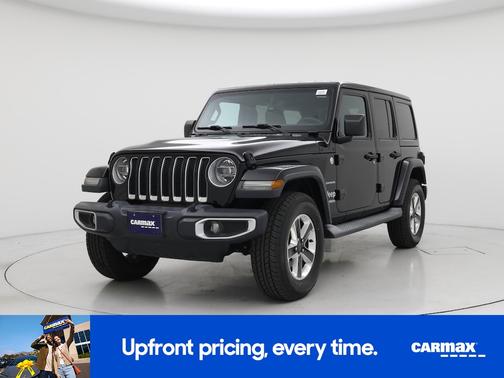Black 2018 Jeep Wrangler Unlimited Sahara