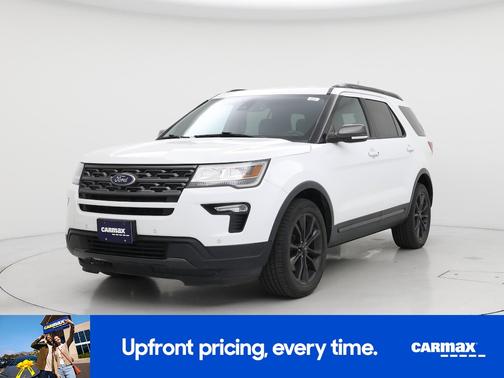 White 2019 Ford Explorer XLT