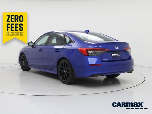 Blue 2023 Honda Civic Sport