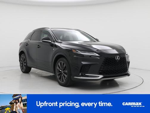 Black 2024 Lexus RX 350 F-SPORT Handling