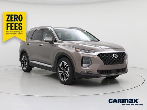 Brown 2019 Hyundai SANTA FE Limited