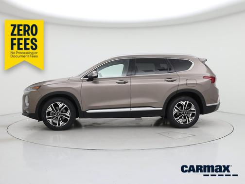 Brown 2019 Hyundai SANTA FE Limited