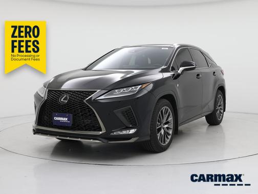 Black 2020 Lexus RX 350 Performance
