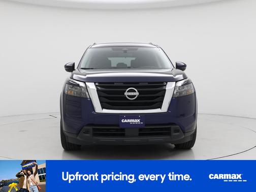 Blue 2025 Nissan Pathfinder SV