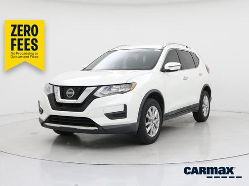 White 2018 Nissan Rogue SV
