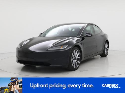 Black 2024 Tesla Model 3