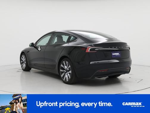 Black 2024 Tesla Model 3