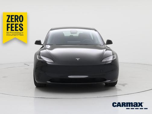 Black 2024 Tesla Model 3