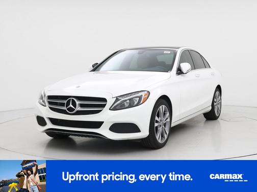 White 2018 Mercedes-Benz C-Class