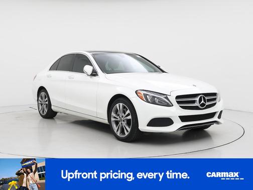 White 2018 Mercedes-Benz C-Class