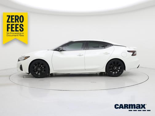 White 2020 Nissan Maxima SR