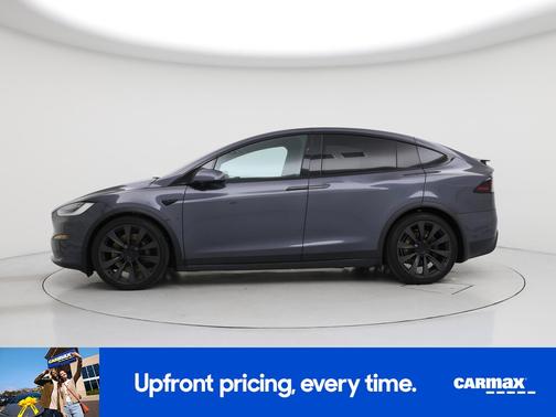 Gray 2022 Tesla Model X Plaid