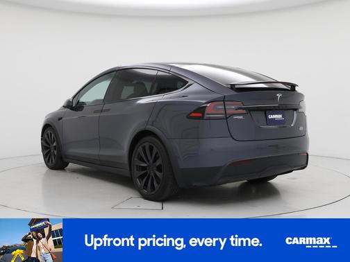 Gray 2022 Tesla Model X Plaid