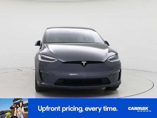Gray 2022 Tesla Model X Plaid