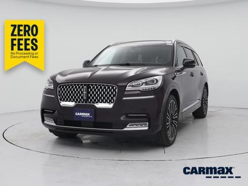 Burgundy 2023 Lincoln Aviator Black Label