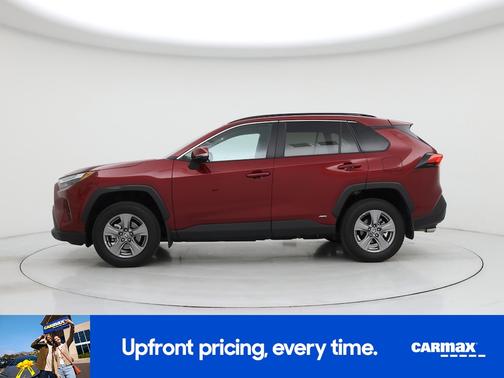 Red 2024 Toyota RAV4 Hybrid XLE