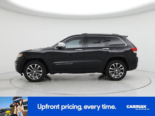Black 2017 Jeep Grand Cherokee Overland