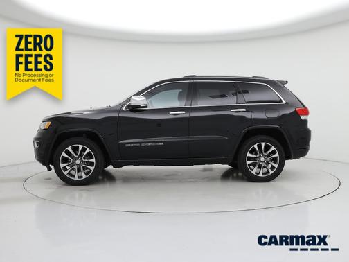 Black 2017 Jeep Grand Cherokee Overland