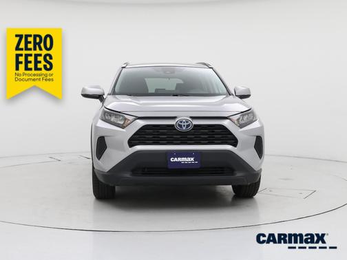 Silver 2022 Toyota RAV4 Hybrid LE