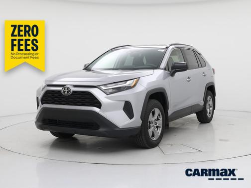 Silver 2025 Toyota RAV4 Hybrid LE