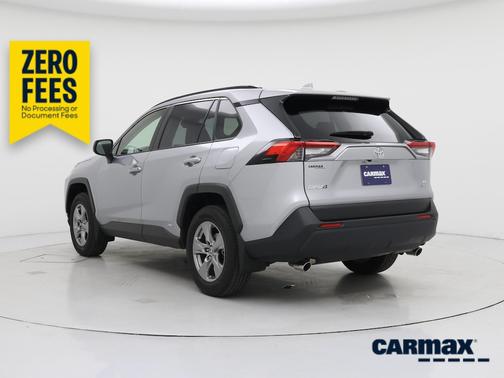 Silver 2025 Toyota RAV4 Hybrid LE