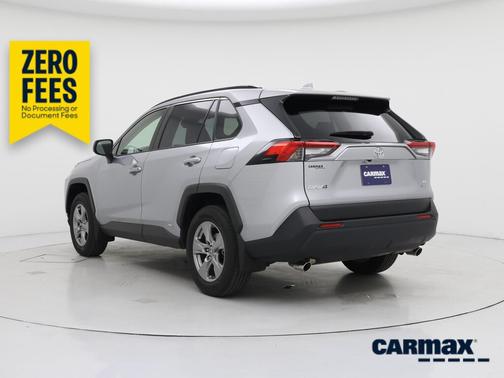 Silver 2025 Toyota RAV4 Hybrid LE