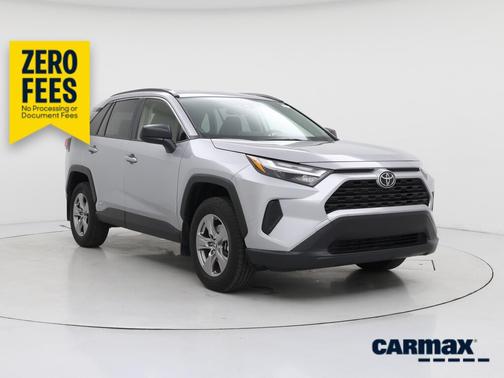 Silver 2025 Toyota RAV4 Hybrid LE