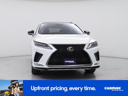White 2022 Lexus RX 350 F-SPORT Handling
