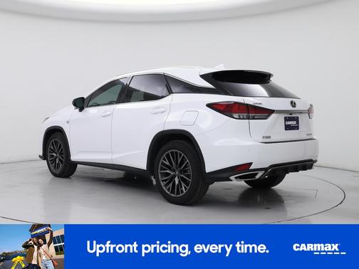 White 2022 Lexus RX 350 F-SPORT Handling